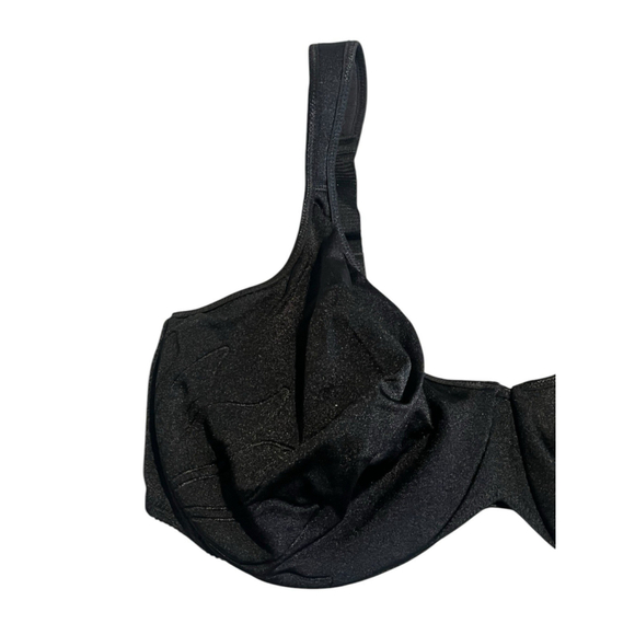 Bali Lift Bra 42D 3353 G188 Black 3 Tab Close So Comfortable Straps Silky Smooth - Picture 2 of 11